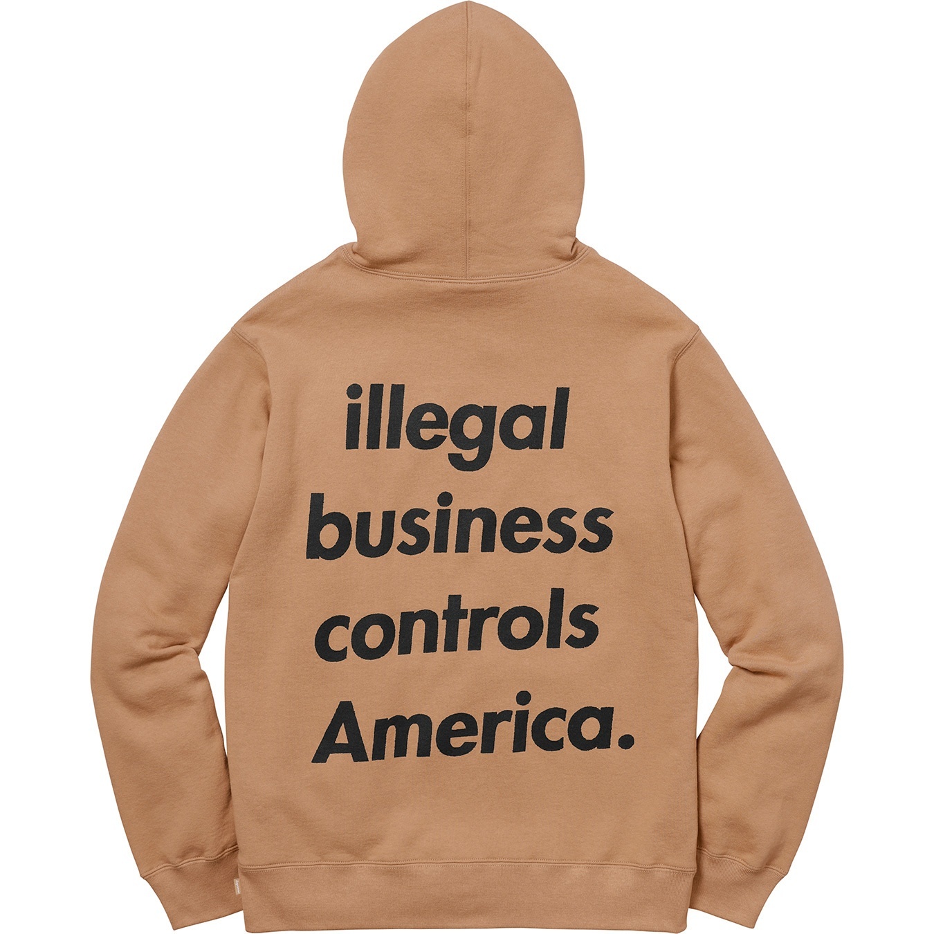 Illegal Business Hooded Sweatshirt view 2